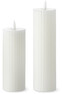 Tiana - LED-ljus, H 20 Ø5,5 cm - Vit