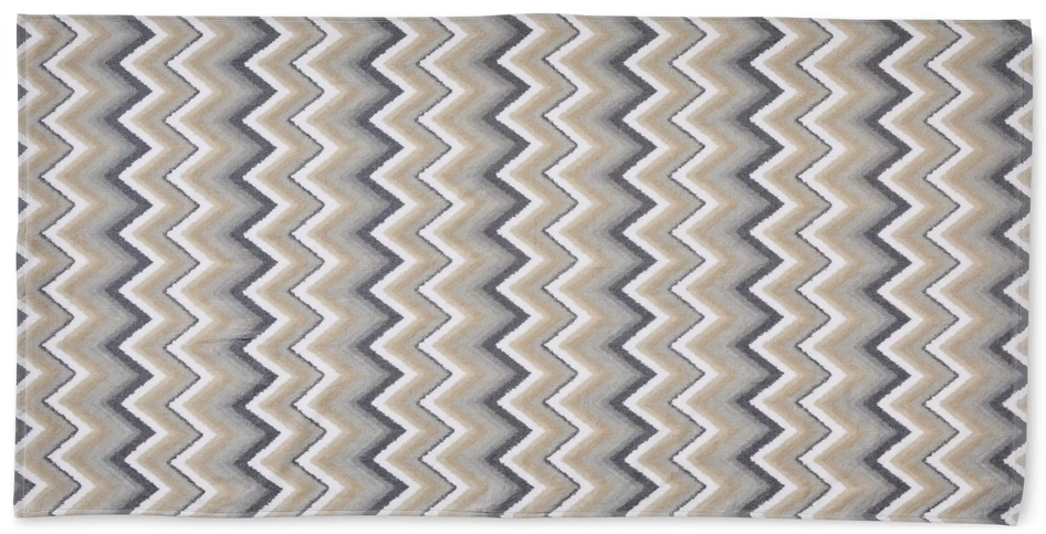 Zacharias - Badhandduk, 70x140 cm - Vit