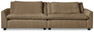 Bellora - 3-sits soffa - Brun