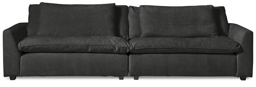 Bellora - 3-sits soffa - Svart