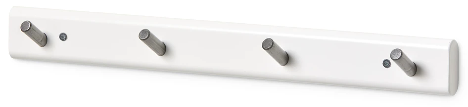 Sund - Kroklist, B 46 cm - Vit