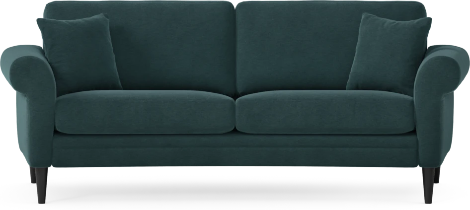 Eden - 2,5-sits soffa svängd - Blå