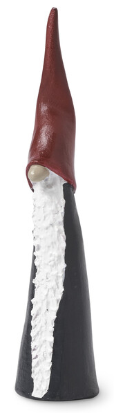 Tomten den långa - Juldekoration, H 51 cm - Grå