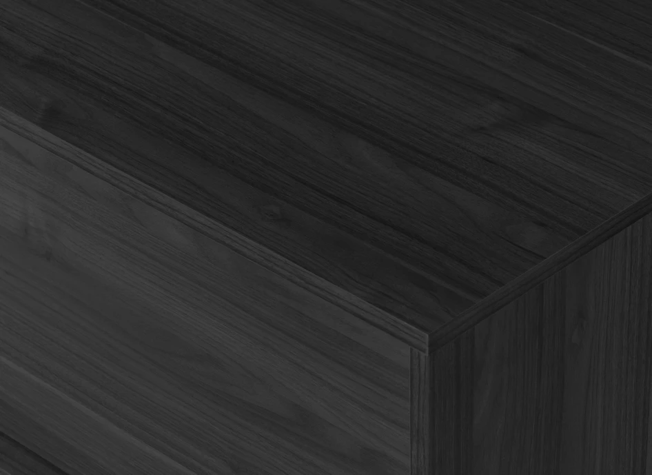 Salerno - Tv-bänk, 184x43x50 cm - Svart