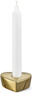 Hjärta - Ljusstake, 8x7x3 cm - Gul
