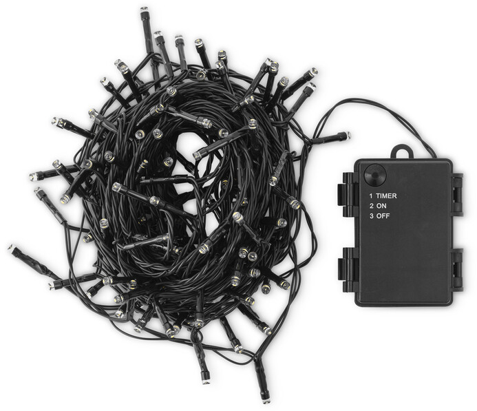 Loop - Ljusslinga, L 11,13 m, batteridriven - Svart