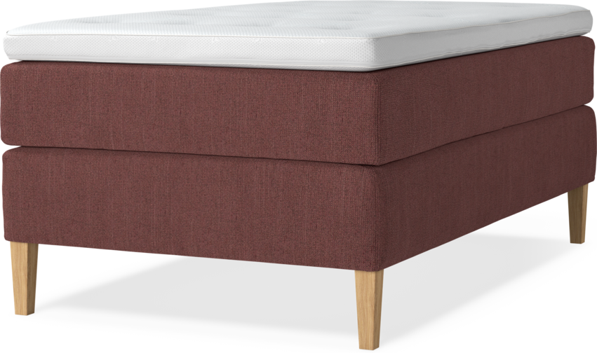 Delux Exclusive - Kontinentalsäng, enkelsäng 120 cm med bäddmadrass