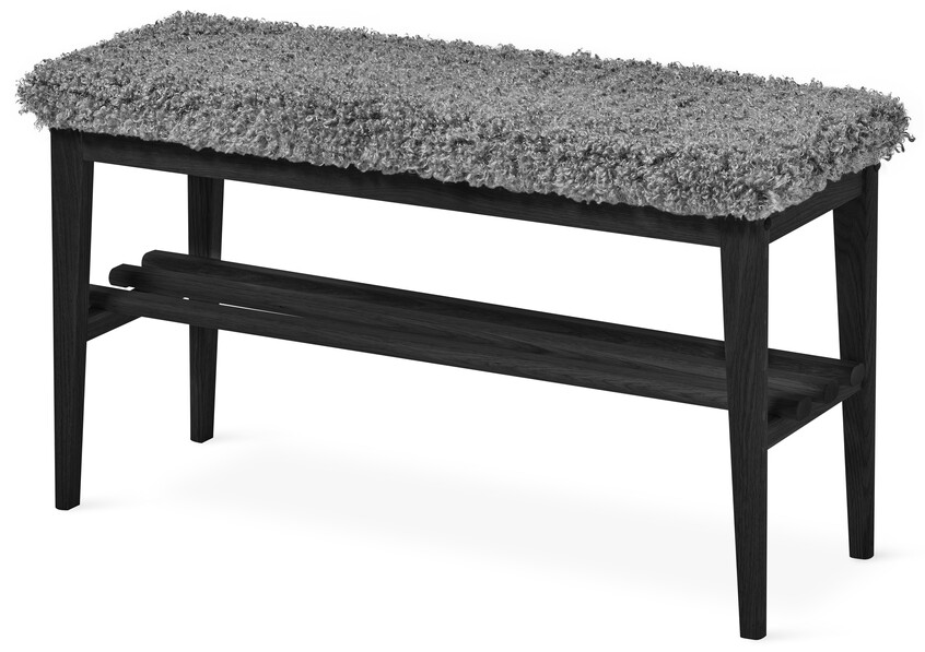 Sund - Hallbänk, B 85 cm - Svart