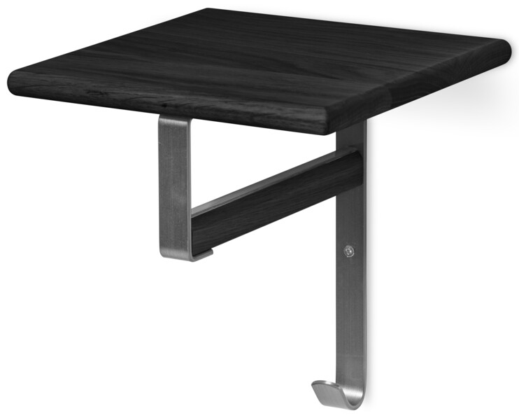 Sund - Hatthylla, B 25 cm - Svart