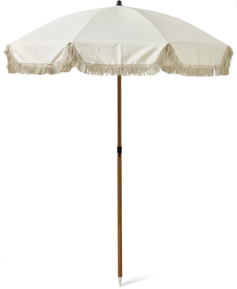 Haverdal - Parasoll, Ø 180 cm - Vit