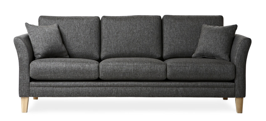 Eden - 3-sits soffa - Svart