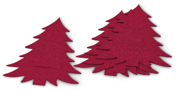 Gran, Bestickhållare, 4-pack