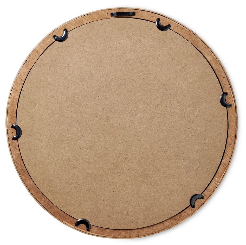 Gale - Spegel, Ø 49,5 cm - Beige