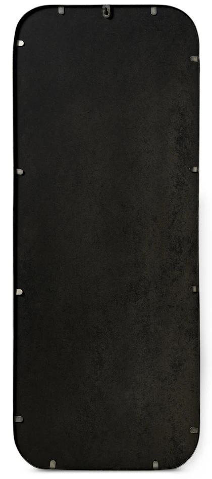 Pipe - Spegel, H 100 cm - Svart