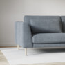 Willow - 3-sits soffa med divan höger, fast klädsel - Blå