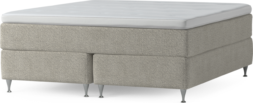 Delux Exclusive - Kontinentalsäng, dubbelsäng med bäddmadrass och sängben