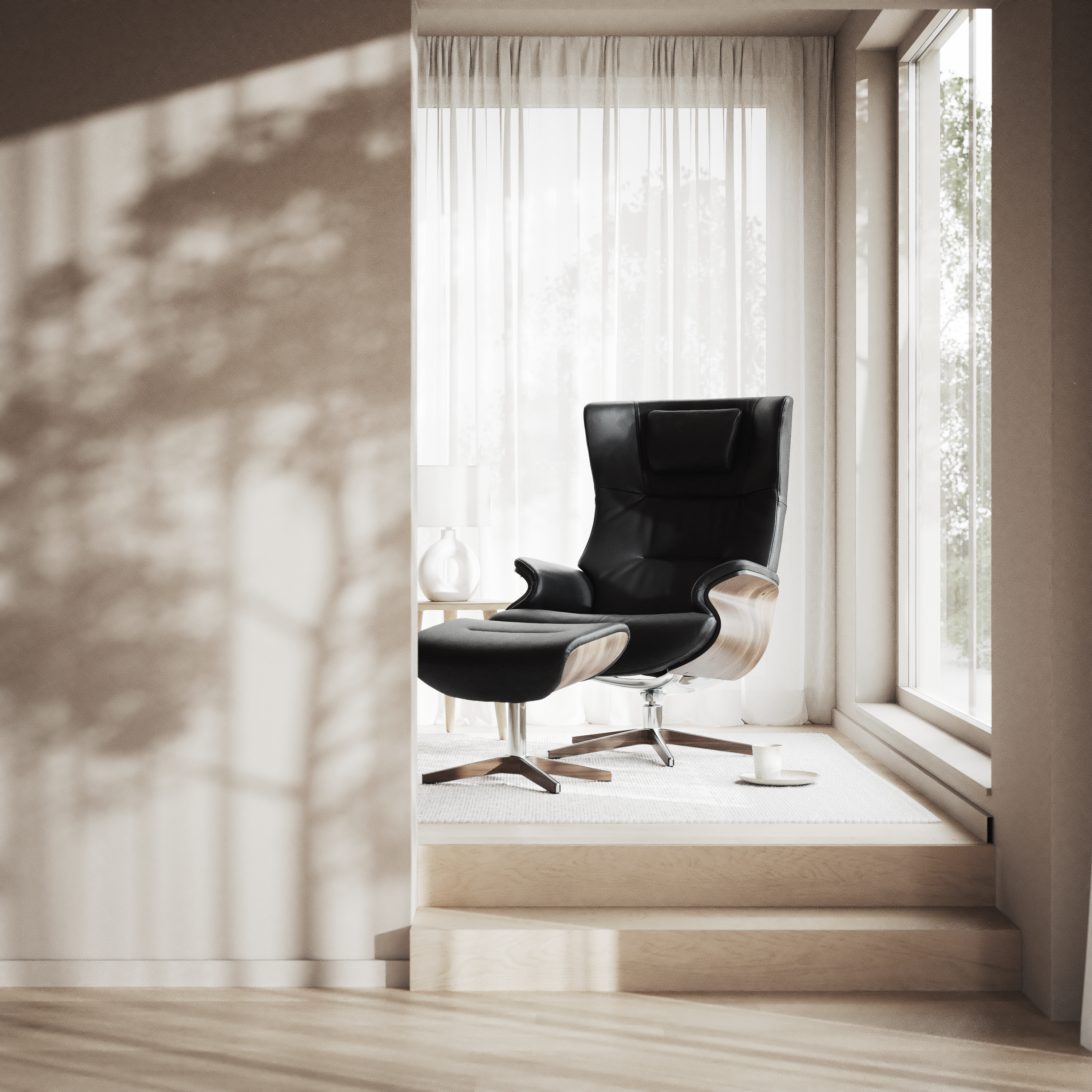 Afterwork, Fåtölj och fotpall