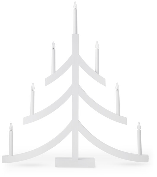 Pagod - Adventsljusstake - Vit