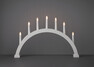 Tilda - Adventsljusstake - Vit