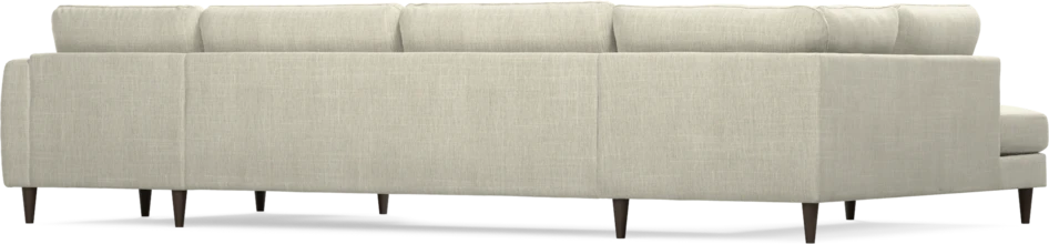 Bridge - 3-sits soffa med divan vänster och schäslong höger - Beige
