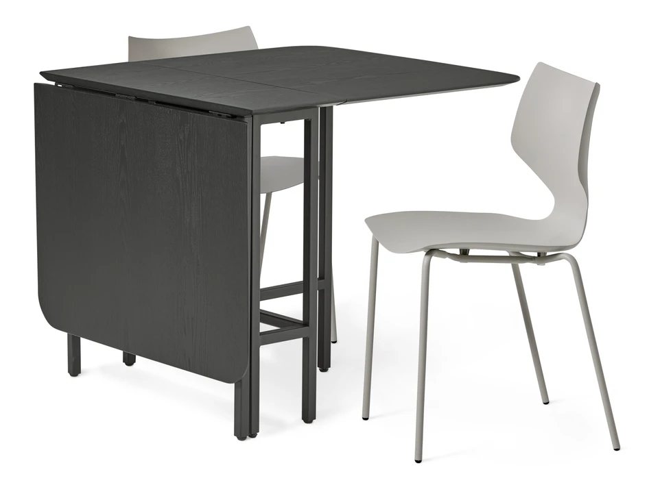 Uppsala - Matgrupp med 2 stolar Pyret - Beige