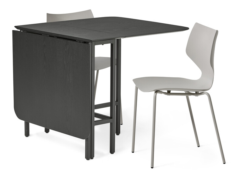 Uppsala - Matgrupp med 2 stolar Pyret - Beige