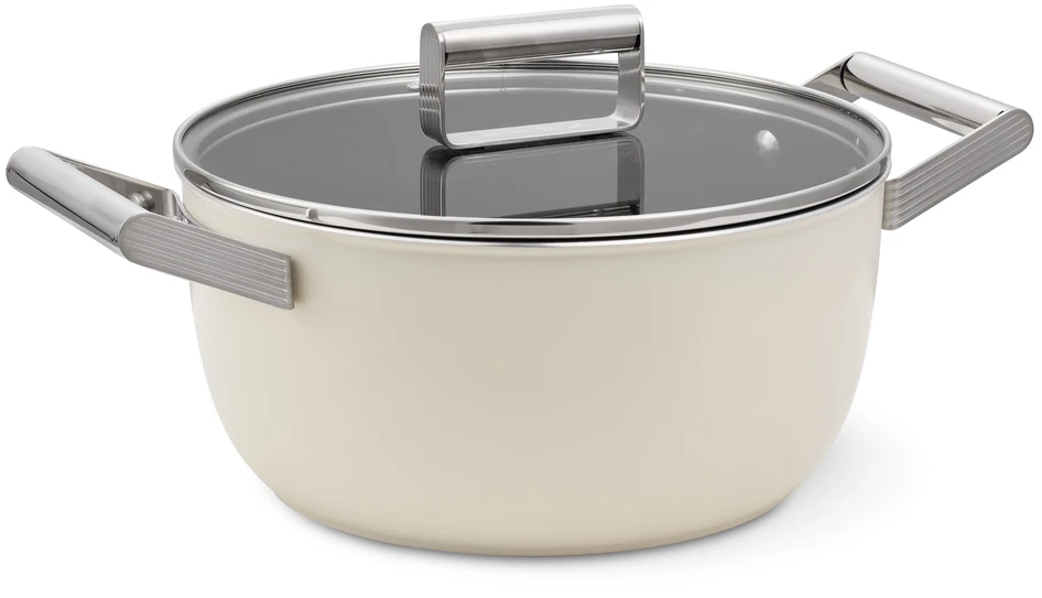 SMEG - Gryta, 4,5 L - Beige