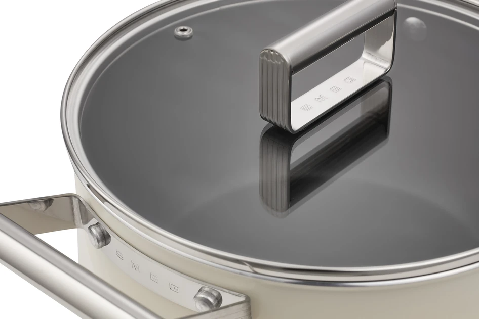 SMEG - Gryta, 4,5 L - Beige