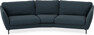 Madison - 3-sits soffa svängd, 90 cm - Turkos