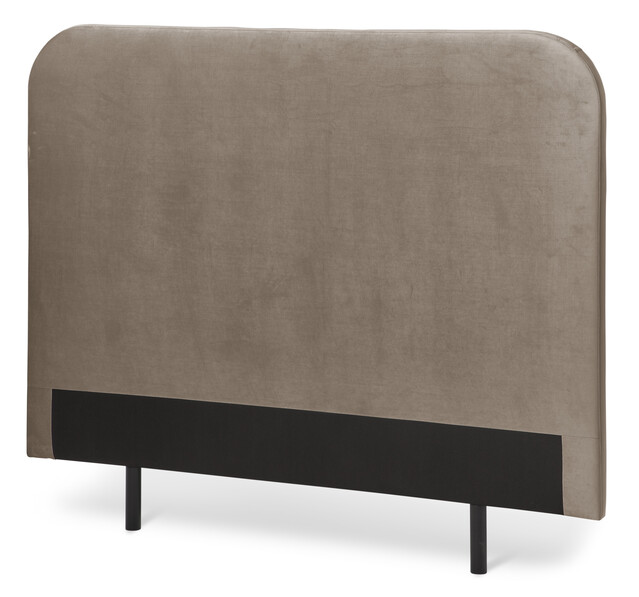 New York slät - Sänggavel, 90-210 cm - Brun