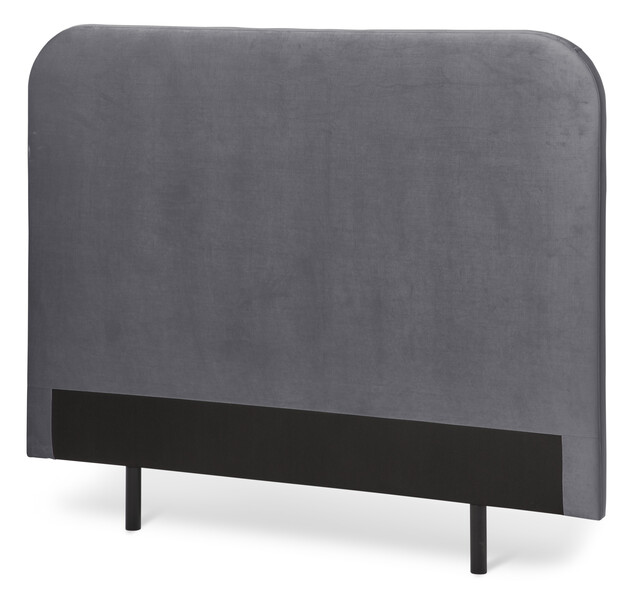 New York slät - Sänggavel, 90-210 cm - Grå