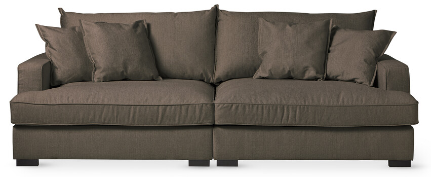 Rossi - 3-sits soffa - Brun
