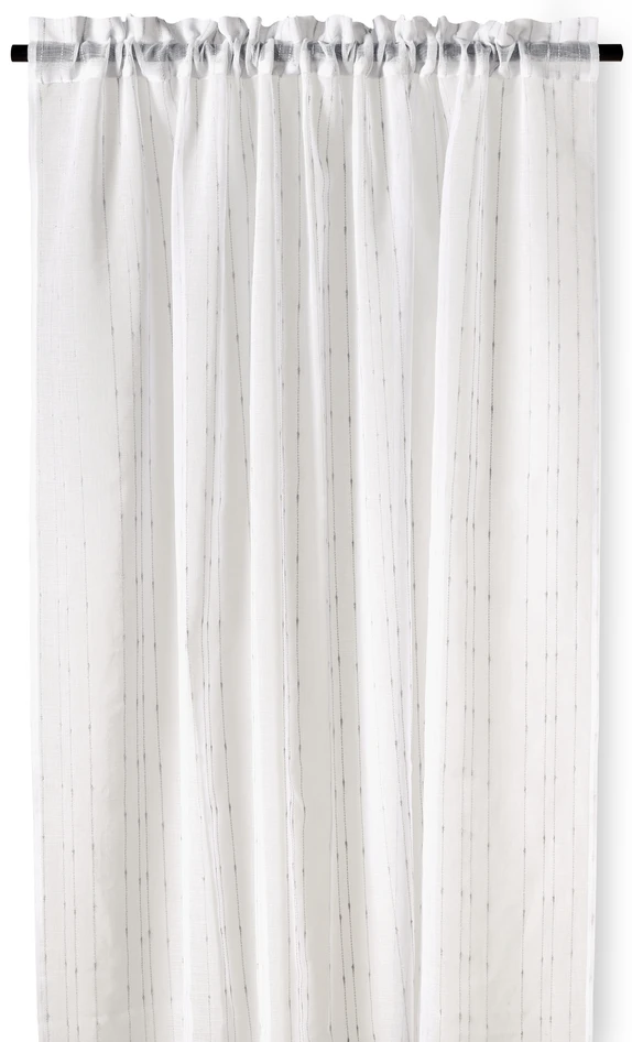 Celine - Gardin, 140x250 cm, 2-pack - Vit