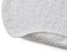 Soft - Badrumsmatta,  Ø 90 cm - Vit