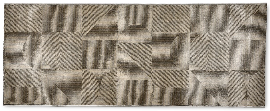 Cubic - Wiltonmatta 80x200 cm - Grå