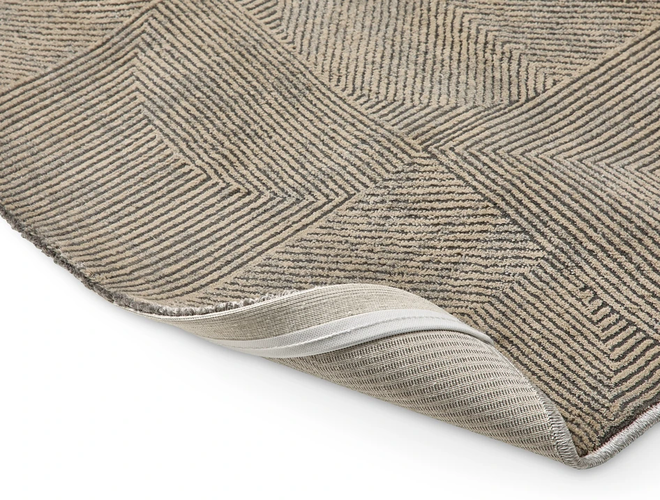 Cubic - Wiltonmatta, 160x230 cm - Grå