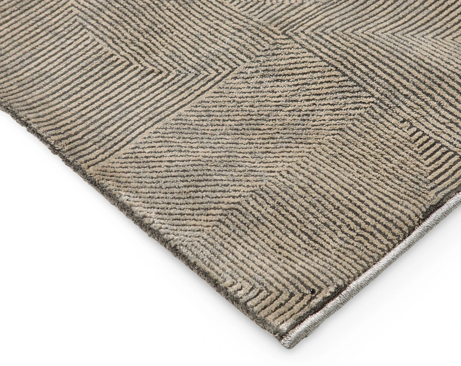 Cubic - Wiltonmatta, 160x230 cm - Grå