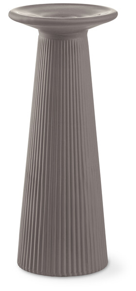 Tone - Ljusstake, H 16,5 Ø 7 cm - Grå