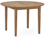 Ekerö - Matbord, Ø 115-157 cm - Beige