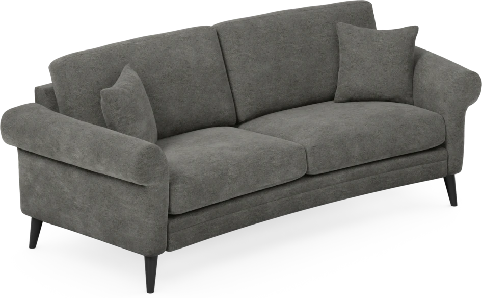 Eden - 2,5-sits soffa svängd - Grå