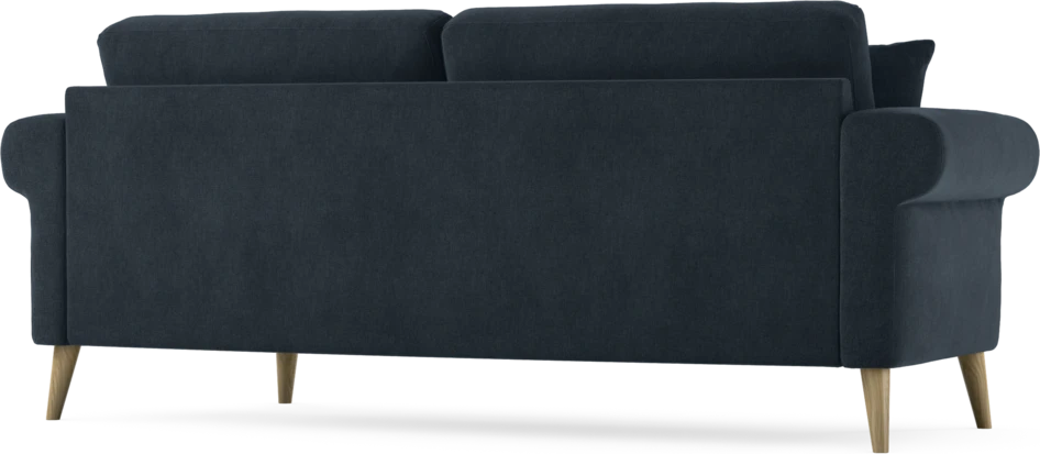 Eden - 2,5-sits soffa svängd - Blå