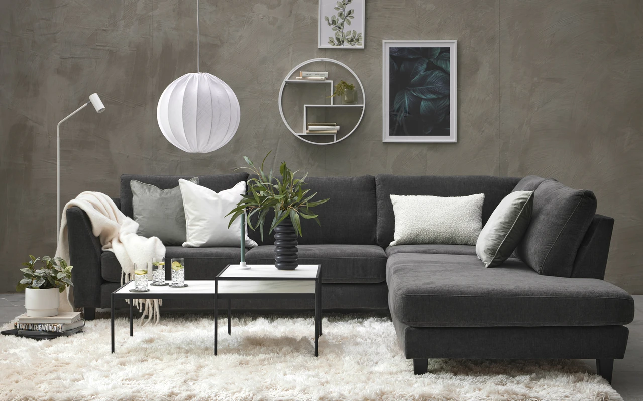 Saturday - 2,5-sits soffa med divan höger - inspiration