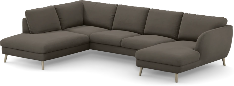 Madison Lux - 2-sits soffa med divan vänster och schäslong höger - Beige
