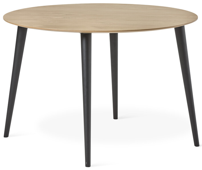 Plaine - Matbord, Ø 110 cm - Svart