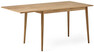 Emma - Matbord, L 120-160 cm - Brun