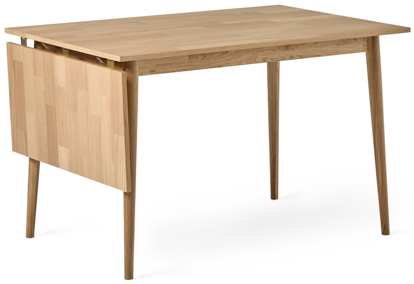 Emma - Matbord, L 120-160 cm - Brun