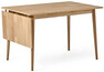 Emma - Matbord, L 120-160 cm - Brun