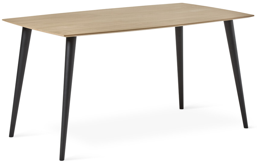 Plaine - Matbord, 140x85x74 cm - Svart