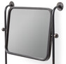 Pipe - Spegel, H 64 cm - Svart
