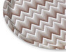 Zacharias - Bricka, Ø 38 cm - Brun